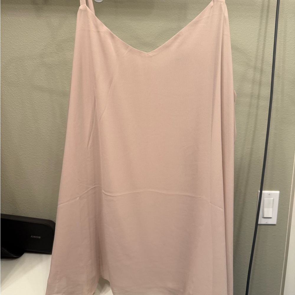 Torrid Sophie Chiffon Swing Cami Mushroom
